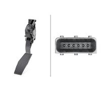 SENSOR, ACCELERATOR PEDAL POSITION FOR CHEVROLET MALIBU HELLA 6PV 009 765-701