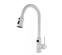 Sensor-Activated Touchless Kitchen Faucet with Temperature Display, Modern Mixer for Hot & Cold Water, Sl esign for Smart Kitchens