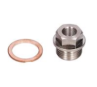 Sensor Adapter, Sensor Adapter, M18x1.5 to 1/8NPT Thread Exhaust Water Temperature Sensor NPT Coolant Temperature, Touchless Bathroom Sink Faucets