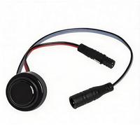 Sensor Assembly Replacement Kit Compatible with American Standard M950319-0071600A, 1.6 GPF Infrared Automatic Flush Sensor, 3.5 Sec Delay, 6V Circular WC Sensor Unit