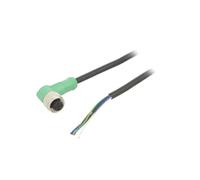 Sensor/Automatic Cable, M12 SAC-5P-5.0-PVC/M12FR