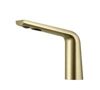 Sensor Bathroom Faucet with Batte Touchless Mixer T Brushed kel Finish Hot & Cold Water Smart Washbasin Faucet for Modern Bathrooms