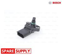 SENSOR, BOOST PRESSURE FOR AUDI A4 A5 A6 A8 BOSCH 0 261 230 208