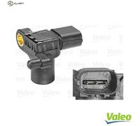 VALEO 253822 Sensor, camshaft position Number of Pins: 3 pins Plug Type: OVAL Sensor Technology: HALL With cable: NO Probe length: 3 mm