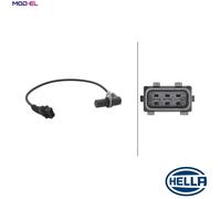 HELLA 6PU 009 168-301 Sensor, camshaft position - 12V - 3-pin connector