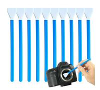 Sensor Cleaning Swabs, Digital Camera Sensor Swabs | 10 Cleaning Swabs for Full Frame Sensor - APS-C 16mm Swabs for Mobile Phone Screen and Computer