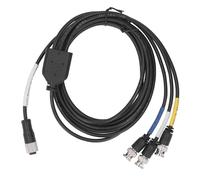 Sensor Connector Aviation Cable, 4 Pin Shielded, PVC and PA66 Materials - Low Noise, Ideal for Aerospace and Mechanical Testing