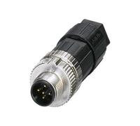 Sensor Connector M12 Push-In M12 Male 5 Positions Push In Pin Straight
