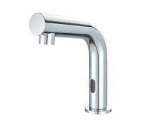 Sensor Control Basin Sink Faucet- countertop Mount Mixer Short Type(Chrome)