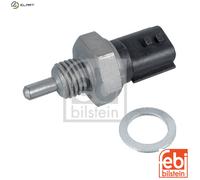 Coolant Temperature Sensor Inc Sealing Ring Fits Nissan Qashqai 4WD Febi 107685