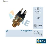 SENSOR COOLANT TEMPERATURE 34310 FOR MERCEDES-BENZ 124/T-Model/Break 190 1.8L