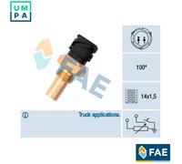 FAE Coolant Temperature Sensor 34375 for MAN F2000 F90 M90 L2000
