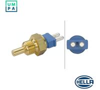COOLANT TEMPERATURE SENSOR blue 6PT 009 107-391 HELLA for MERCEDES-BENZ E-CLASS