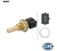 HELLA 6PT 009 107-501 Sensor, coolant temperature - 12V - 2-pin connector - Bolted - with seal