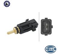 HELLA 6PT 009 309-541 Sensor, coolant temperature - 12V - 2-pin connector - Plugged