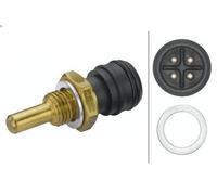 HELLA 6PT 009 107-841 Sensor, coolant temperature - 4-pin connector | Compatible with: Mercedes Benz 124 Cabriolet, 124 Coupe, 124 Notchback, 124 T-Model, 190, C-Class, E-Class, E-Class T-Model