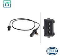 Hella Crankshaft Position Sensor 6PU 009 146-451 Inductive for FIAT Seicento/600 1.1L