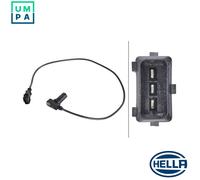 HELLA 6PU 009 163-981 Crankshaft Pulse Sensor 12V Voltage With 3 Pins Fits Audi