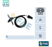 SENSOR CRANKSHAFT PULSE 79026 FOR RENAULT CLIO SUPER/5 25 LUTECIA TRAFIC/Rodeo