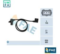 New Sensor, crankshaft pulse for BMW:3,5,E36,E34,3 Sedan PC-231 1726066