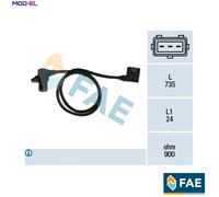 SENSOR CRANKSHAFT PULSE 79038 FOR BMW 5/E34 M52B20 M50B20 2.0L M50B25 2.5L 6cyl