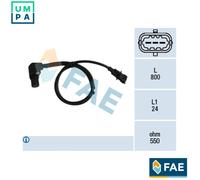 SENSOR CRANKSHAFT PULSE 79239 FOR VAUXHALL OPEL Z22/Y22XE 2.2L 4cyl OMEGA 2.2L
