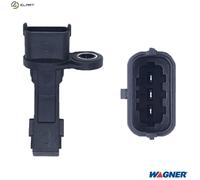Wagner Crankshaft Sensor CRS00070 3-Pin Pulse Fits Mercedes/Infiniti/Land Rover Defender 2.0L
