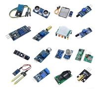 Sensor Development Kit with 16 Modules for Raspberry Pi and For STM32: Covers Sound, Motion, Gas, Light, Temperature, Humidity, and Vibration Sensing