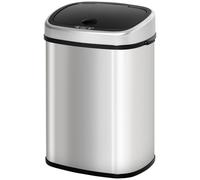 Sensor Dustbin Touchless Automatic Bin Mirror Stainless Steel 48L
