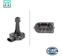 Hella Engine Oil Level Sensor 6PR 009 622-081 3-pin Connector With Seal