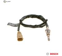 Bosch Exhaust Gas Temperature Sensor after soot particulate filter fits Vw