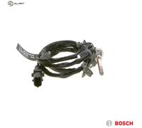 Exhaust Temperature Sensor fits CHEVROLET TRAX 1.7D 12 to 15 LUD Genuine Bosch
