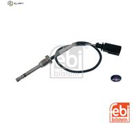 Sensor, exhaust gas temperature FEBI 49297 for AUDI A6 C6 (4F2) 3 2004-2011