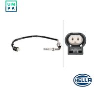 Hella Exhaust Gas Temperature Sensor 6PT 010 376-131 – 2-pin connector, bolted, 295mm cable