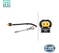 Exhaust Gas Temperature Sensor Exhaust Gas 2-Pin (6Pt 010 376-141) OEM Hella