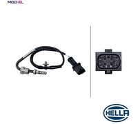 exhaust gas temperature sensor 6PT 010 376-321 HELLA for OPEL CHEVROLET