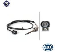 exhaust gas temperature sensor 6PT 014 494-471 HELLA for MERCEDES-BENZ VW
