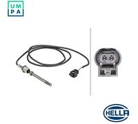 Exhaust Gas Temperature Sensor Exhaust Gas 2-Pin (6Pt 358 181-241) OEM Hella