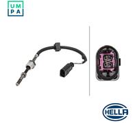 exhaust gas temperature sensor 6PT 358 181-311 HELLA for AUDI A6 C7 A6 C7 Avant