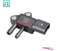 METZGER 0906214 Sensor, exhaust pressure