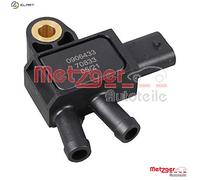 METZGER 0906433 Exhaust Pressure Sensor Fits Mercedes-Benz A-Class B-Class CLA