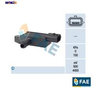 FAE 16113 Sensor, exhaust pressure