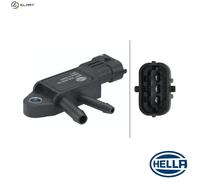 HELLA 6PP 009 409-061 Sensor, exhaust pressure