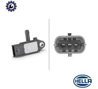 HELLA 6PP 009 409-181 Sensor, exhaust pressure