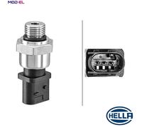 HELLA 6PP 009 409-671 Exhaust pressure sensor
