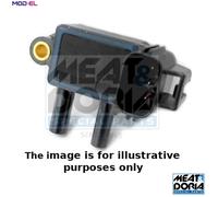 Exhaust gas pressure sensor oval 82393E MEAT & DORIA for FORD LAND ROVER VOLVO