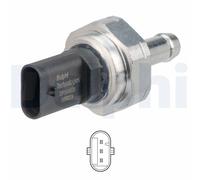 SENSOR, EXHAUST PRESSURE FOR BMW F20 F21 F22 E90 DELPHI DPS00035-12B1