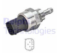 Sensor, exhaust pressure for RENAULT CAPTUR CLIO DUSTER DELPHI DPS00030-12B1