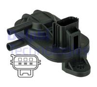 SENSOR, EXHAUST PRESSURE FOR VOLVO C30 C70 S40 S60 DELPHI DPS00010