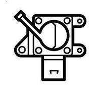 Sensor, exhaust pressure NRF 708107 for MERCEDES-BENZ GLC (X253) 2 2016-2019
